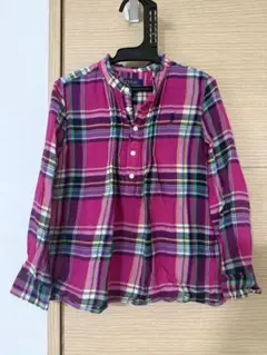 Polo Ralph Lauren チェック柄 長袖シャツ120㎝