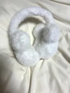 おにぎり様専用　ディズニー イヤーマフ 耳あて ホワイト