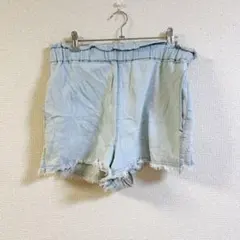 MATERIAL GIRL 【L】デニムショートパンツ レディース ハーフパンツ