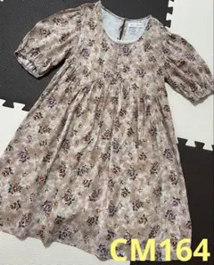 ZARA❤︎お花柄ワンピース 164CM