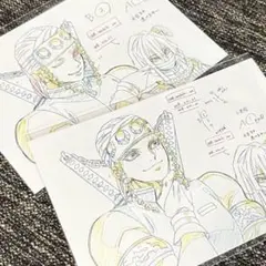 鬼滅の刃　宇髄天元　柱展　原画ポストカード　2種 新品未開封