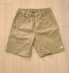 ノースフェイス ハーフパンツ キッズ150 ベージュ