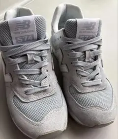 New Balance 574 ライトグレー　スニーカー