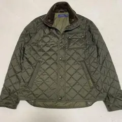 ポロラルフローレン　キルティングジャケット　カーキ　コーデュロイ　現行