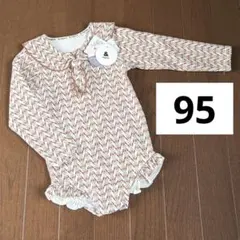 新品　バースデイ　&mignon 長袖　水着　90 ロンパース