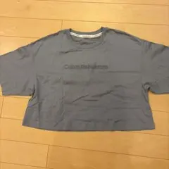 Calvin Klein Jeans クロップドTシャツ ライトブルー