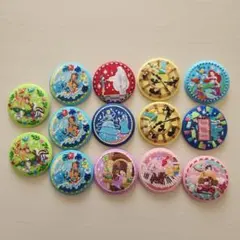 ディズニー刺繍ピンバッジ 14個セット　未使用品