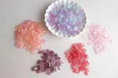 No.10 蝶々ビーズ　まとめ売り（ガラス製）