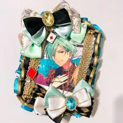 ♢﻿×ターコイズ　 痛デコケース　痛硬質ケース　硬質紫コケース　B8 /118