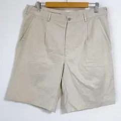 ナイキ ゴルフ ショートパンツ 無地 34 ベージュコットン お出かけ スポーツのサムネイル