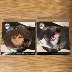鬼滅の刃 箔押し 缶バッジ vol.3 義勇 しのぶ セット