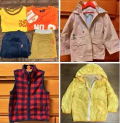 子供服⑥ used 7点 サイズ110 コムサイズム、ホットビスケッツ、他