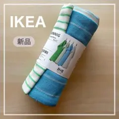 【新品】イケア IKEA キッチンクロス4枚（グリーン/ブルー）リンニング 布巾
