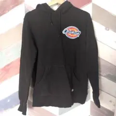 Dickies ブラック パーカー S ラフ アウトドア 丈長めのサムネイル
