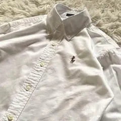 【美品】ラルフローレン オクスフォードシャツ カラフルポニー S-M相当