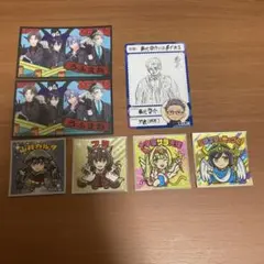 にじさんじマンシール、にじさんじチップスカード、ろふまおせんべいシール