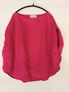 BEARDSLEY マルブラウス　コクーンシャツ ピンクのサムネイル
