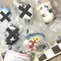 サメにゃんマスコットフィギュア2  mofusand   モフサンド   2種