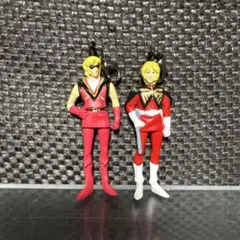 機動戦士ガンダム　シャア＆クワトロ　フィギュア チャーム/キーホルダー