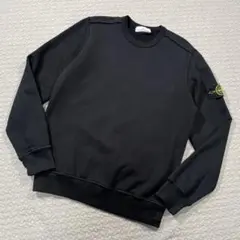 ストーンアイランド　黒　トレーナー　スウェット　Mサイズ　711562720