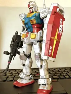 ウェザリング塗装・完成品】1/48 メガサイズモデル RX-78-2ガンダム