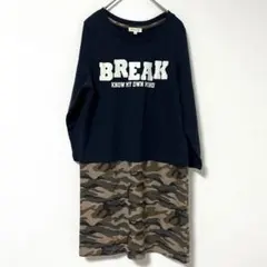 a693 mouth valley チュニック　ロンTシャツ　明細　ガーリー