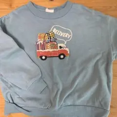 110cm クリスマスデザイン トレーナー