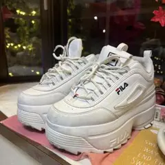 fila 厚底スニーカー