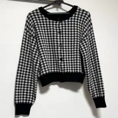 GU 2WAYクロップドカーディガン