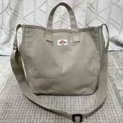 【定番人気】DANTON ダントン 2WAYショルダーバッグ ベージュ