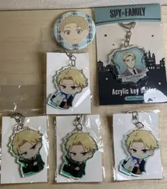 SPY×FAMILY ロイド・フォージャー　アクリルキーホルダー　缶バッジ