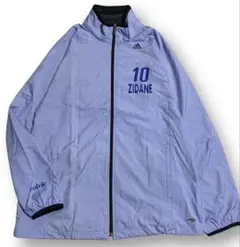新品　アディダス ボルビック　ジダン　ナイロンジャケット　バック　ポケット