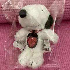 スヌーピー　Peanuts いちご　キーリング　マスコット