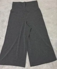 ★最終価格★ 新品グレー ガウチョパンツ Lサイズ