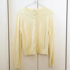 ユニクロ　UVカットクルーネックカーディガン