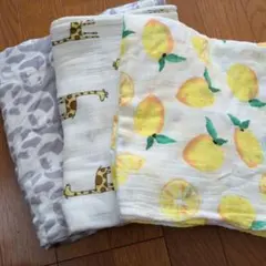 aden + anais & UNIQLO おくるみ・ブランケット 　3枚セット