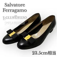 美品❤箱付き☆Ferragamo【フェラガモ】ヴァラ リボン パンプス 黒 ✨美品✨【フェラガモ】パンプス ヴァラリボン ブラック 黒