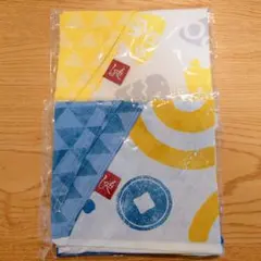 【未使用】もへじ★手ぬぐいエコバッグ 2点セット