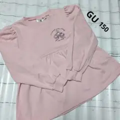 【GU】 My Melody50th　マイメロディ　トレーナー 　150　ピンク