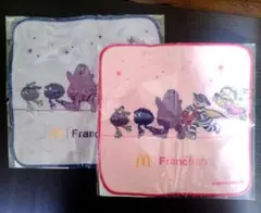 【マクドナルド】ハンドタオル 【Francfranc】【未開封】2枚
