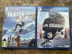 PS4 セッション:スケートシム skater XL 2本セット