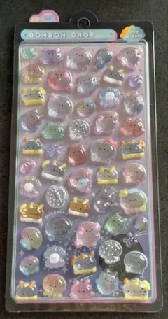 ボンボンドロップシール　水族館　aqua WEIRDOS