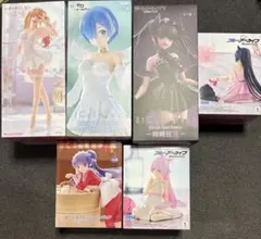 着せ恋・リゼロ・デートアライブなど 美少女フィギュア 6体セット