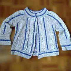 YUKI TORII かぎ針編みカーディガン