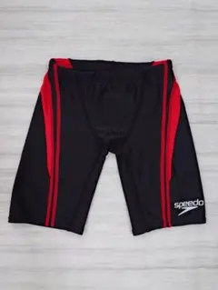 スピード男児競技用水着 140サイズ 赤ライン - メルカリ