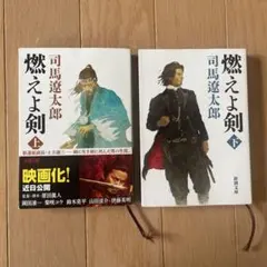 燃えよ剣 上下 司馬遼太郎 全巻 2巻 まとめ読み 묶음 판매 新潮文庫