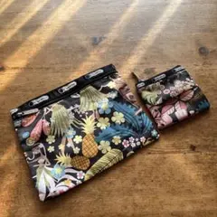 LeSportsac ポーチ チケット柄 カーニバル ピンク ギンガム ポップ 
