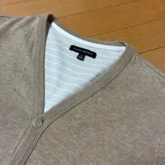 Banana Republic Vネック　カーディガン　ベージュ　Sのサムネイル