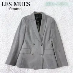 美品✨ レミュー アオキ ダブルブレスト グレンチェック ジャケット 近年モデル