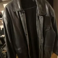 SETTE ARCOBALENO 黒 レザージャケット Lサイズ